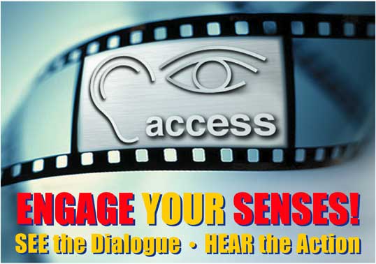 Engage your Sense! See the Dialogue, Hear the Action.